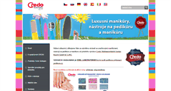 Desktop Screenshot of credo-solingen.cz